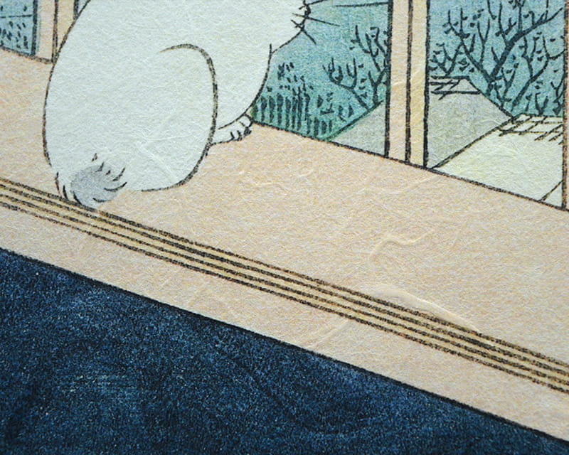 Unryu, 55g (Washi med grumliga kozofibrer)  13