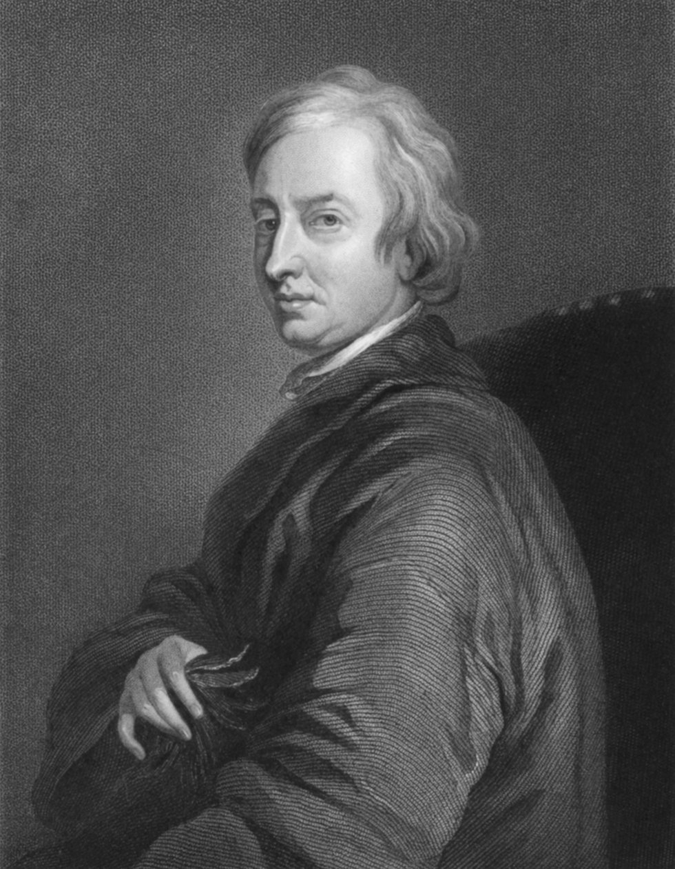Engelske poeten John Dryden, London, England, ca 1670 av Unknown