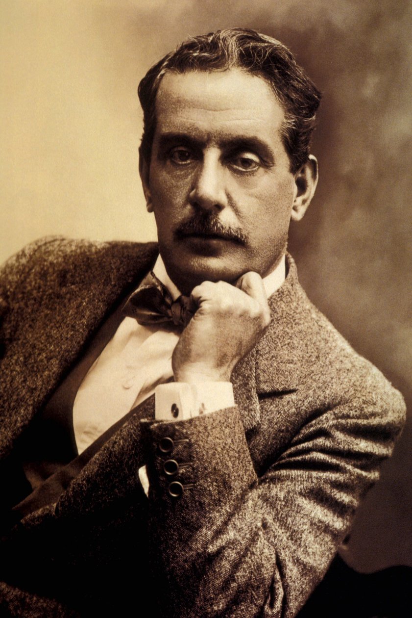 Giacomo Puccini (1858-1924) av Unknown