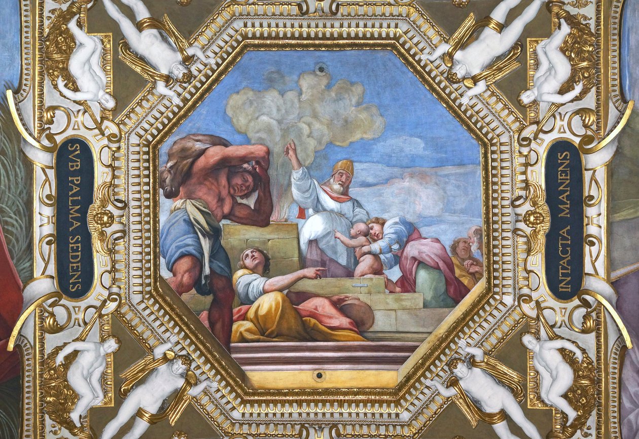 Interiör av Madonna della Ghiara, Reggio Emilia, Emilia-Romagna, Italien av Unknown