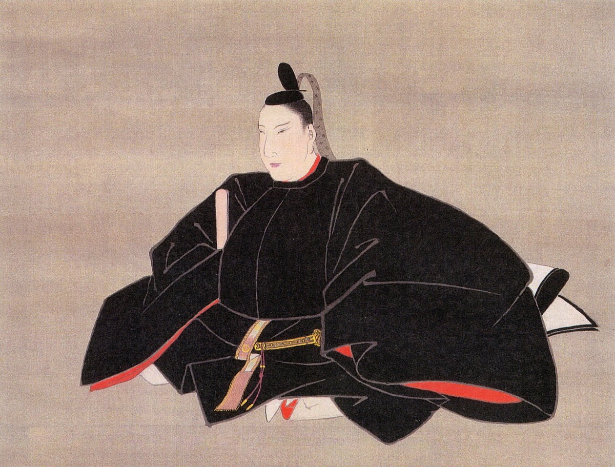Porträtt av Tamura Kimi (datum mura). av 小田島椿所筆