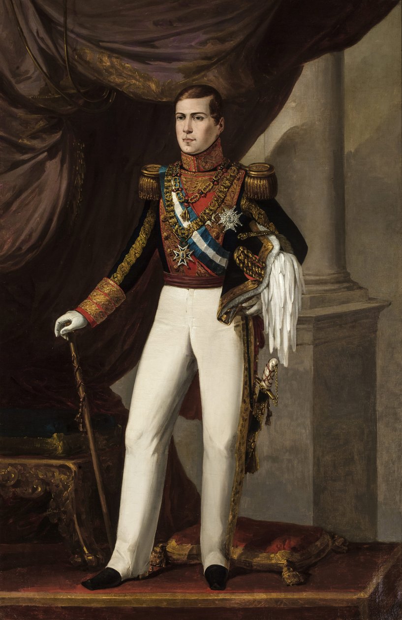 El rey consorte Francisco de Asís de Borbón av Anonymous