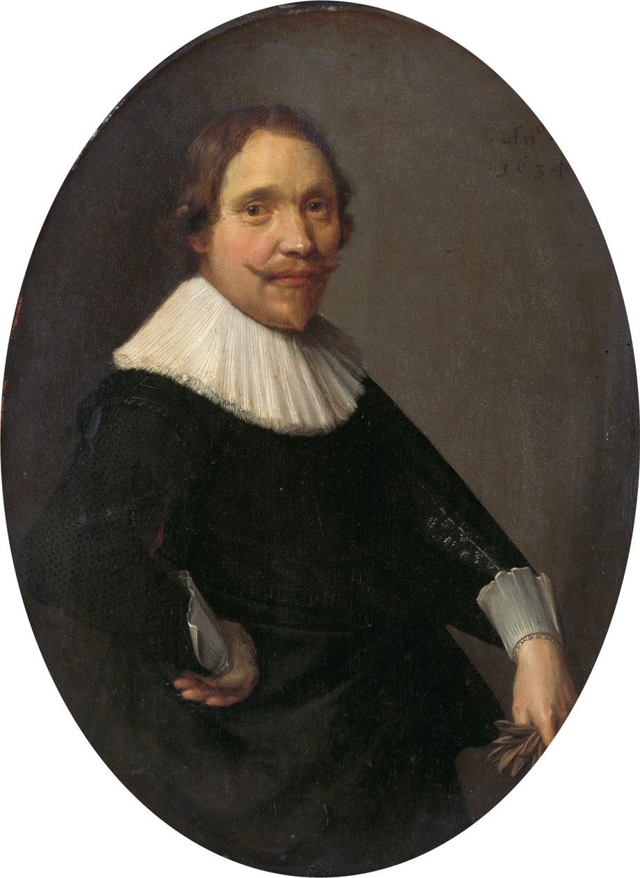 Portrait of Willem van Oldenbarnevelt (1590-1634) av Anonymous