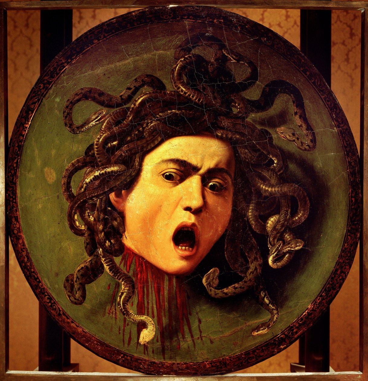 Medusa av Michelangelo Merisi Caravaggio