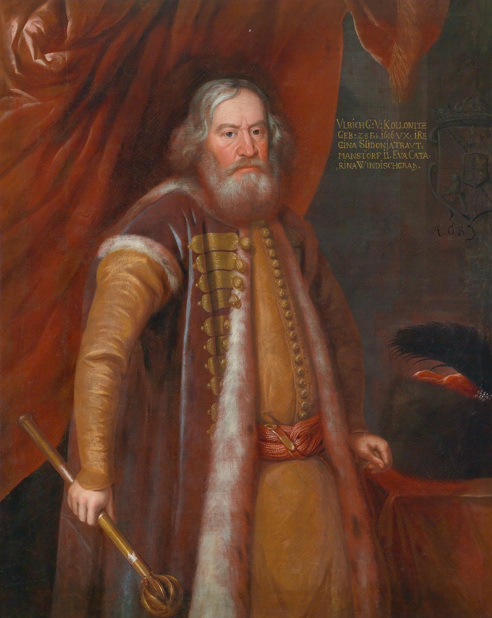 Bildnis Graf Ulrich von Kollonitz zu Kollegrad  av Creator