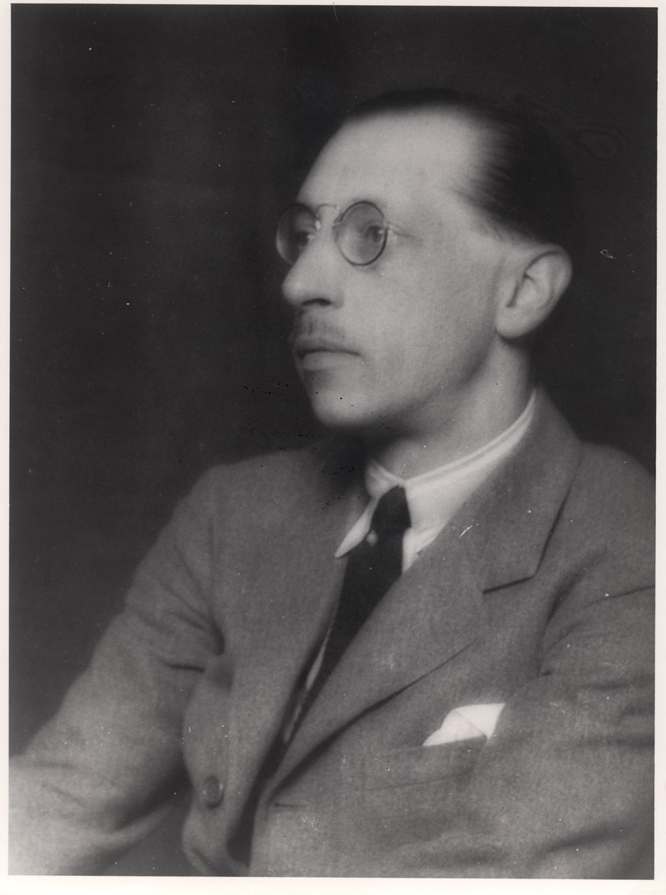 Igor Stravinsky (1882-1971) av French Photographer