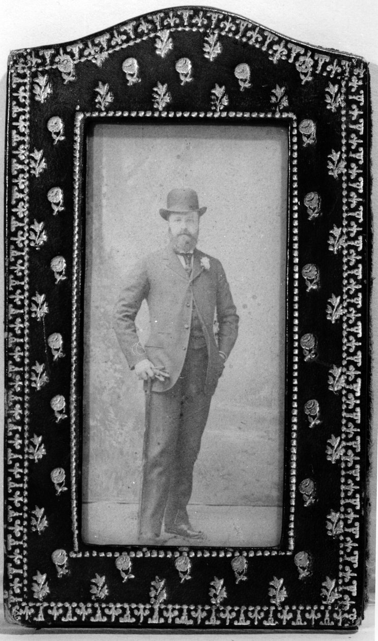 Jacques Doucet som ung man, ca 1870-90 av French Photographer