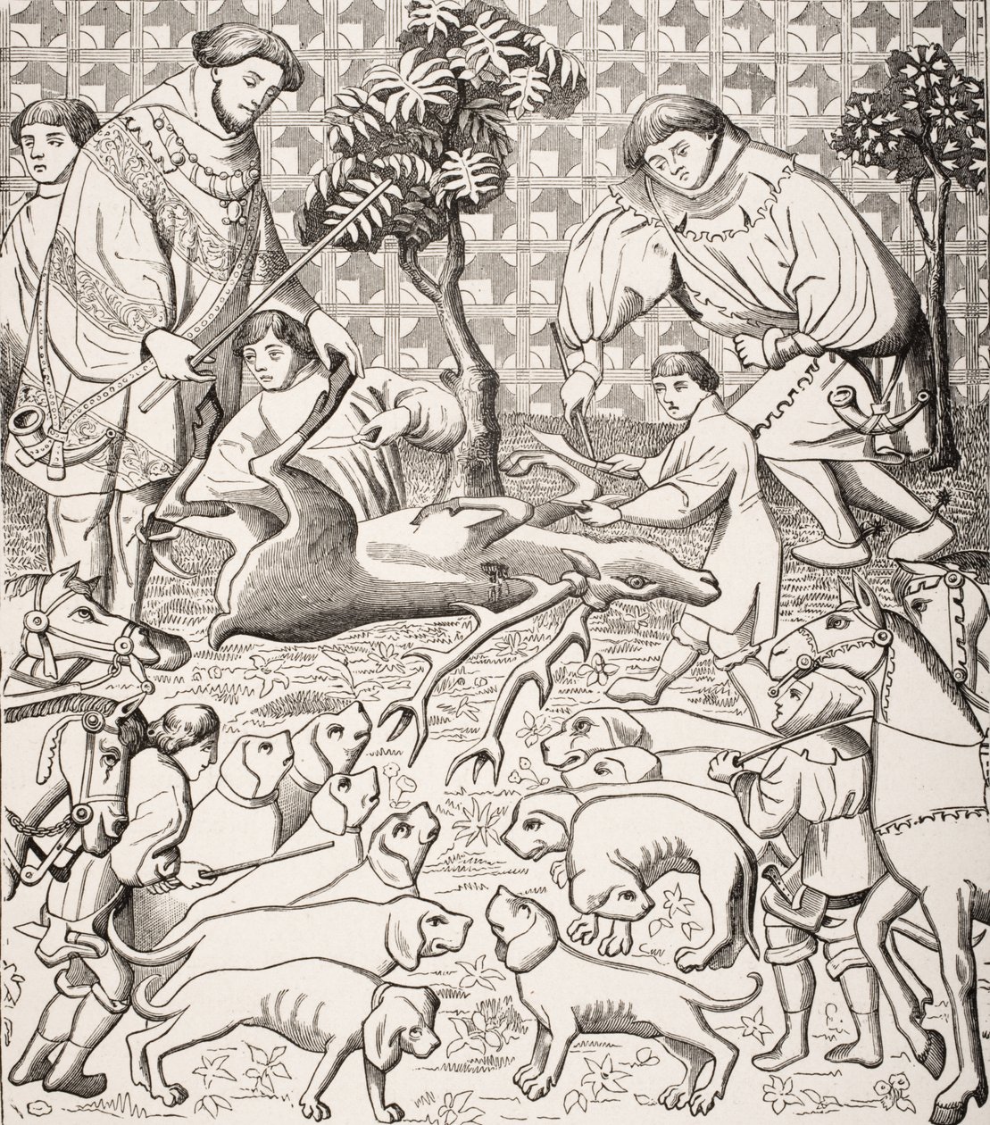 The Way to Skin and Cut Up a Stag, efter ett 1400-tal i 