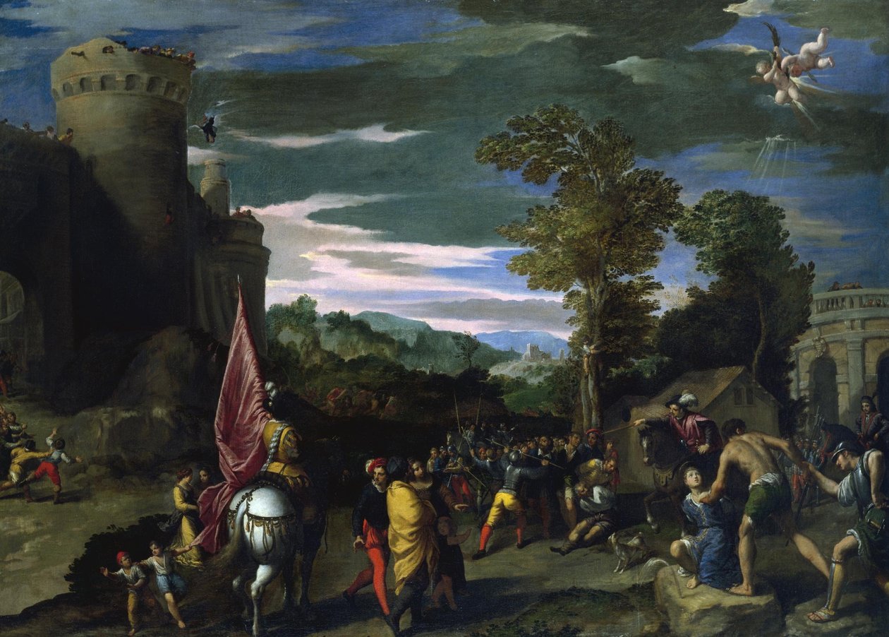 Martyrdom of St. Venantius of Camerino av Sigismondo Scarsellino