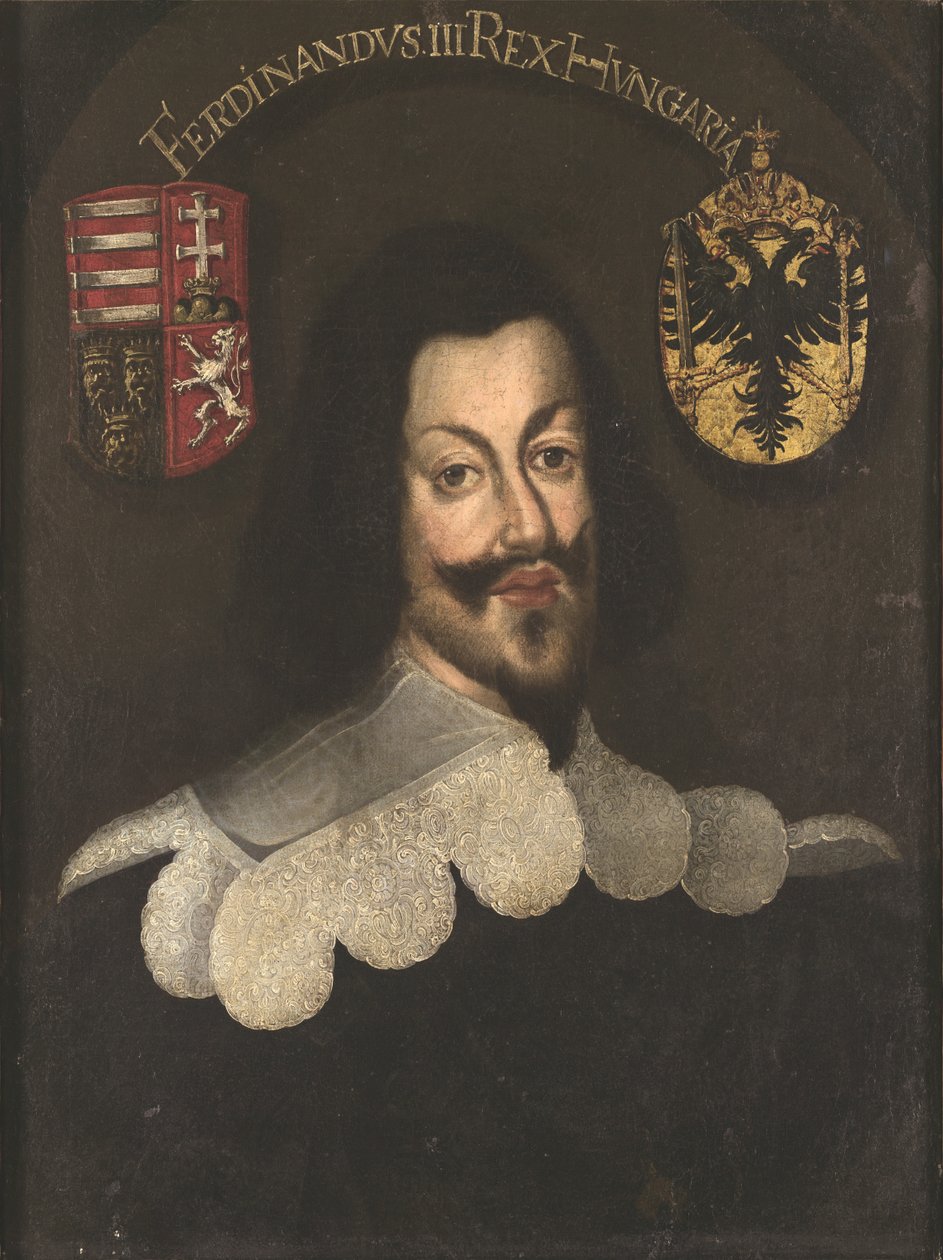 Portrait of Emperor Ferdinand III av Unknown