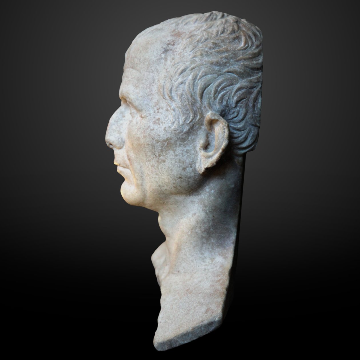 Förmodad byst av Caesar av Unknown