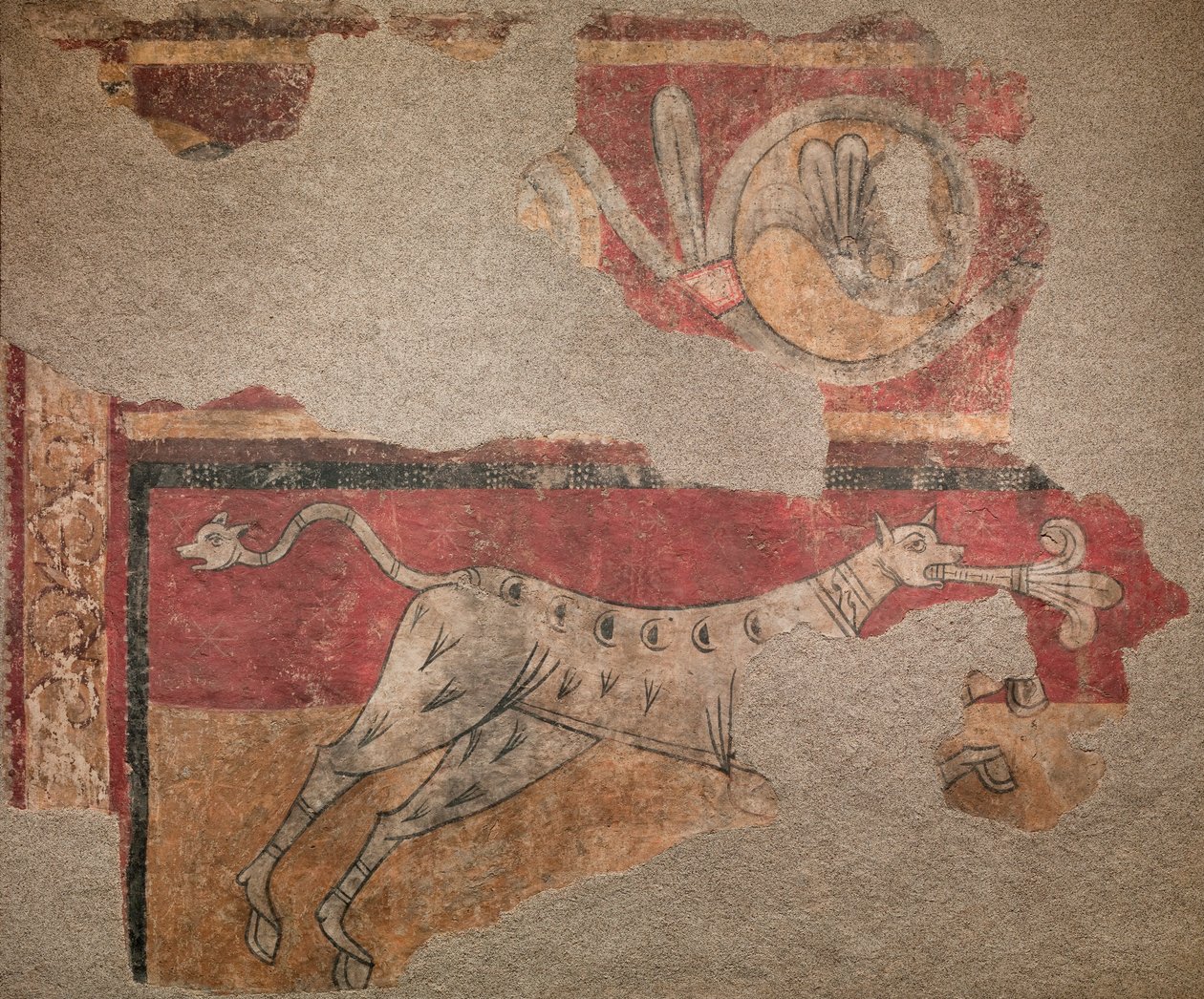 Quadruped with Fleur-de-lis from Sant Joan de Boí av Unknown