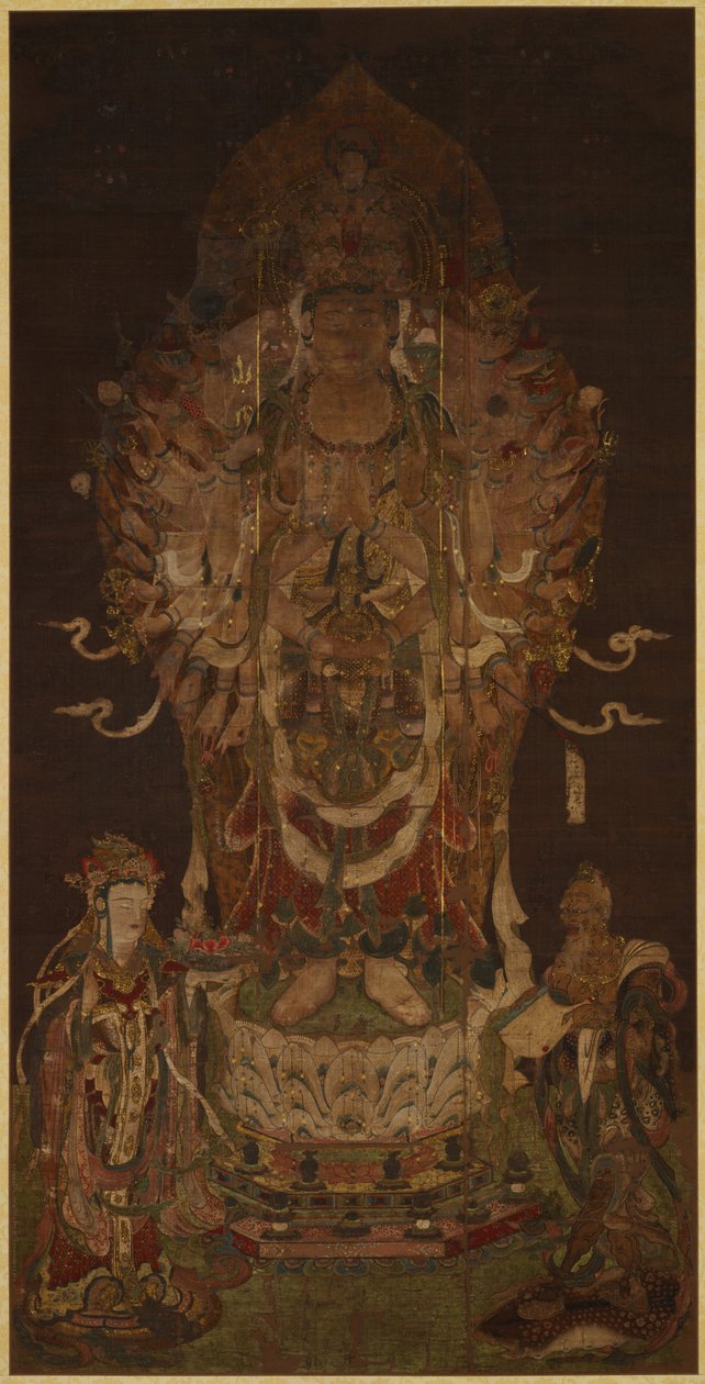 Senju Kannon (Sahasrabhuja) av Unknown