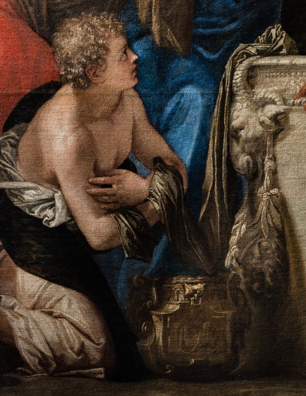 Davids smörjelse, detalj av (1528 88) Veronese