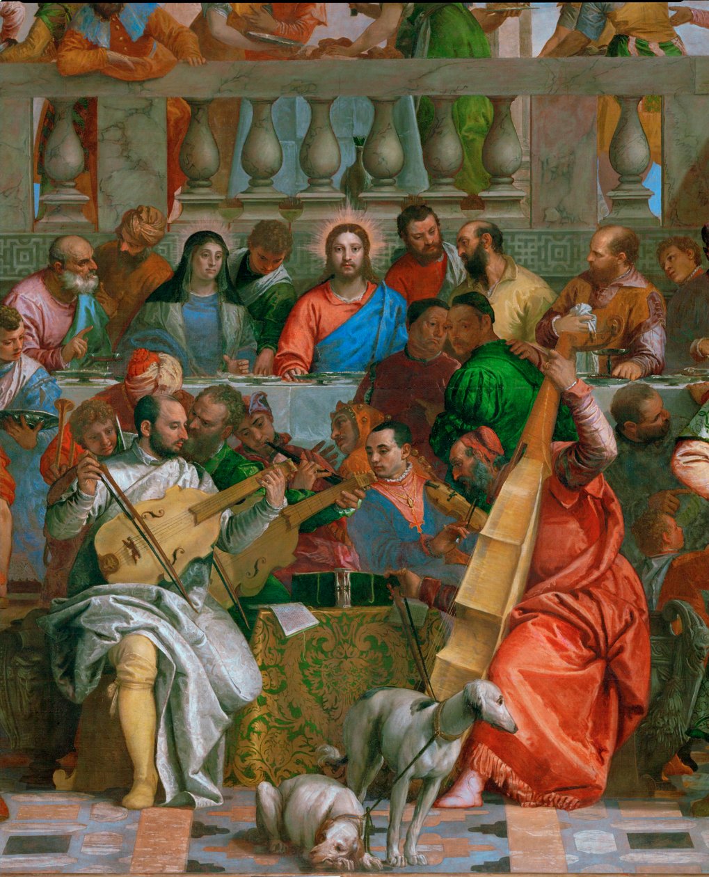 Bröllopet på Cana ... av (1528 88) Veronese