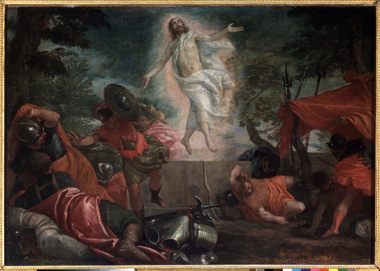 The Resurrection, c.1580 (olja på duk) av Veronese