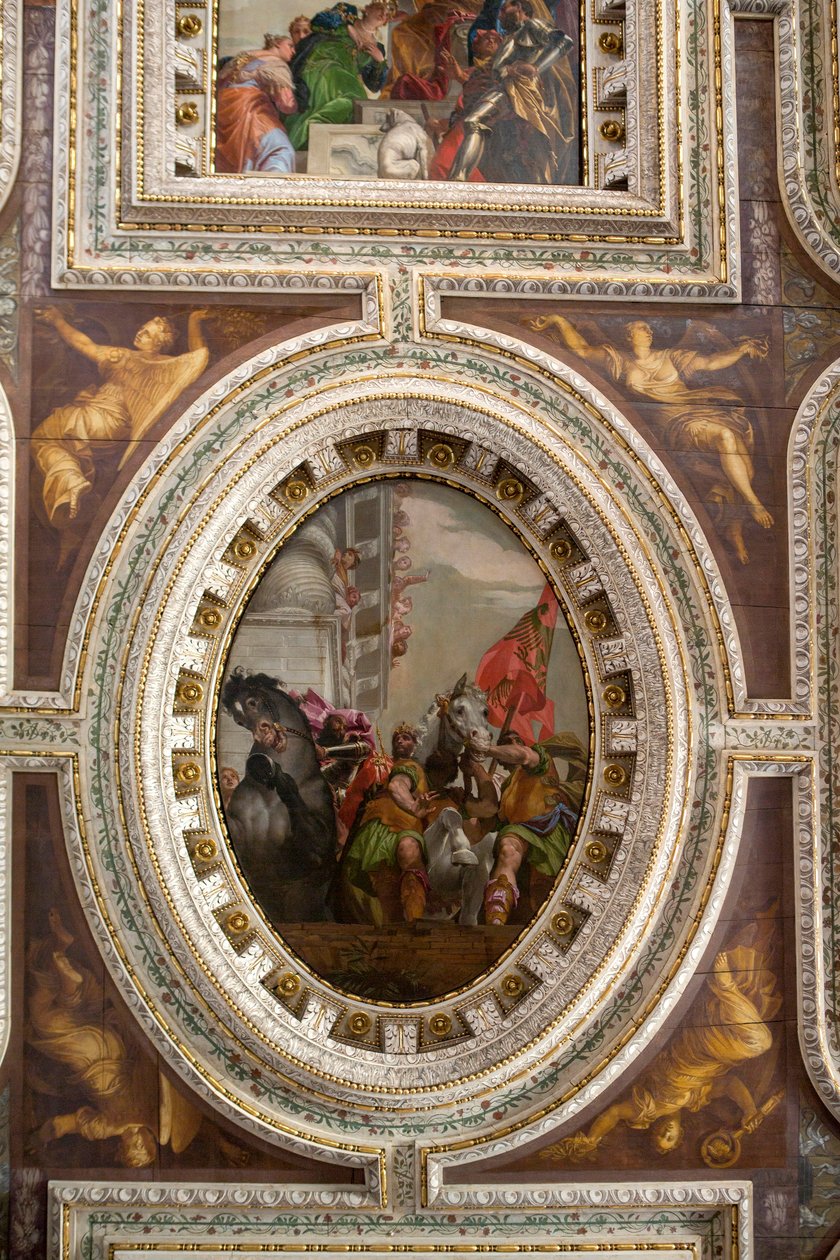 Mordekais triumf (fresk) av Veronese