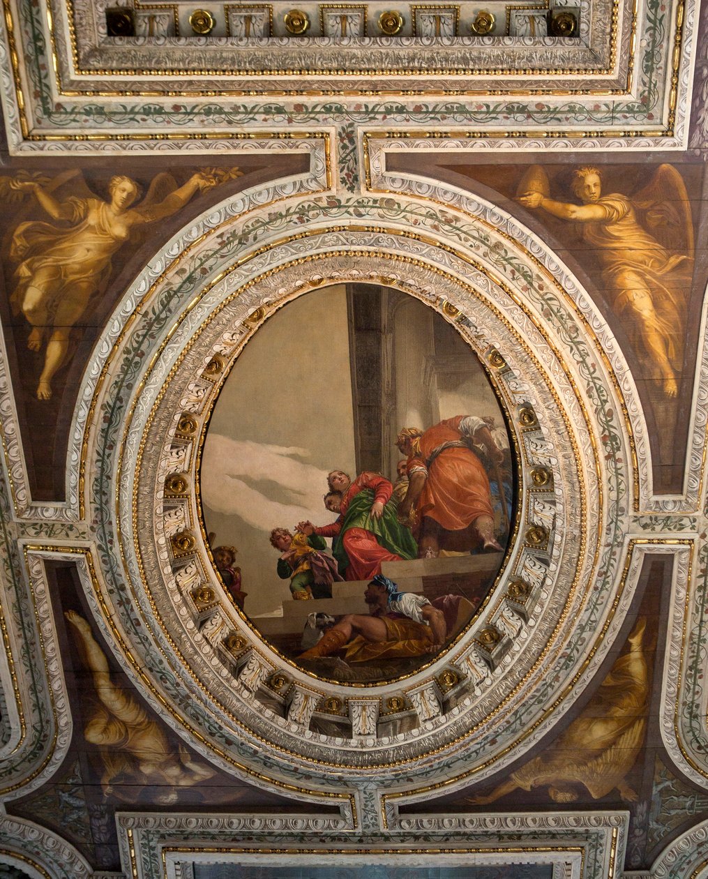 Vashtis vägran (fresk) av Veronese