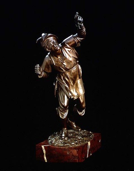 Fågelfångaren (brons) av Giambologna