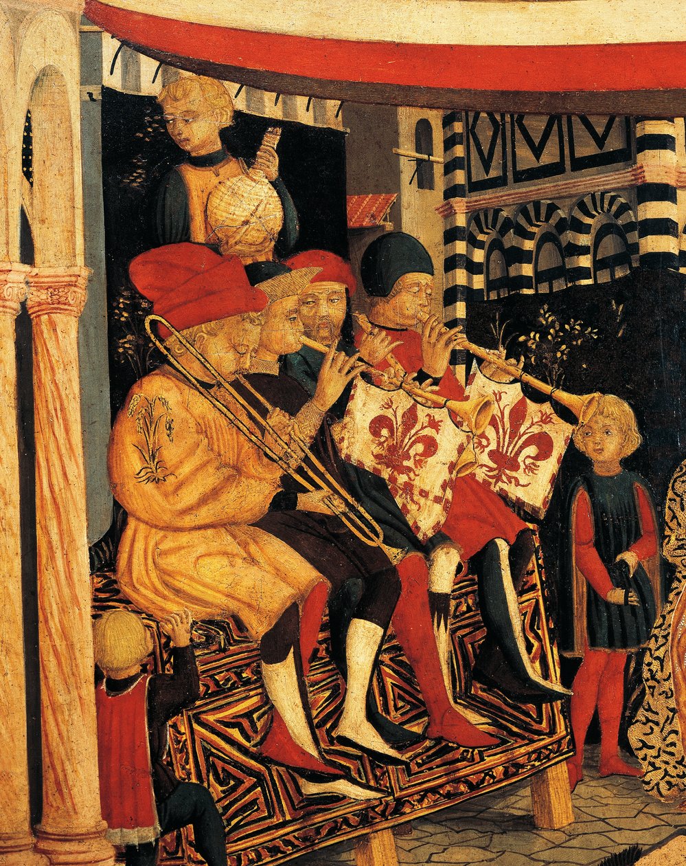 Musiker av Giovanni di Ser Giovanni