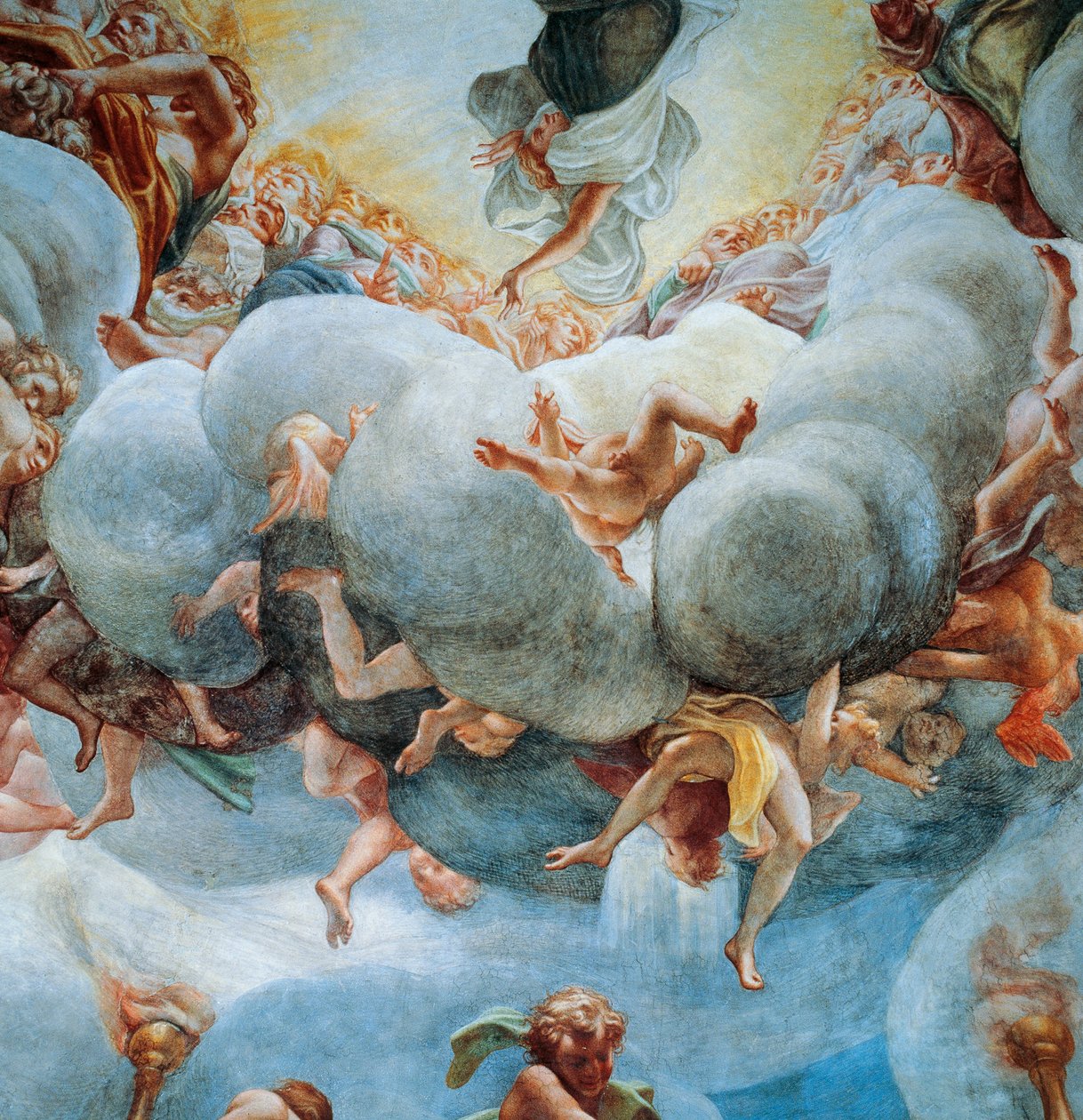 Antagande av Jungfru av (c.1489 1534) Correggio