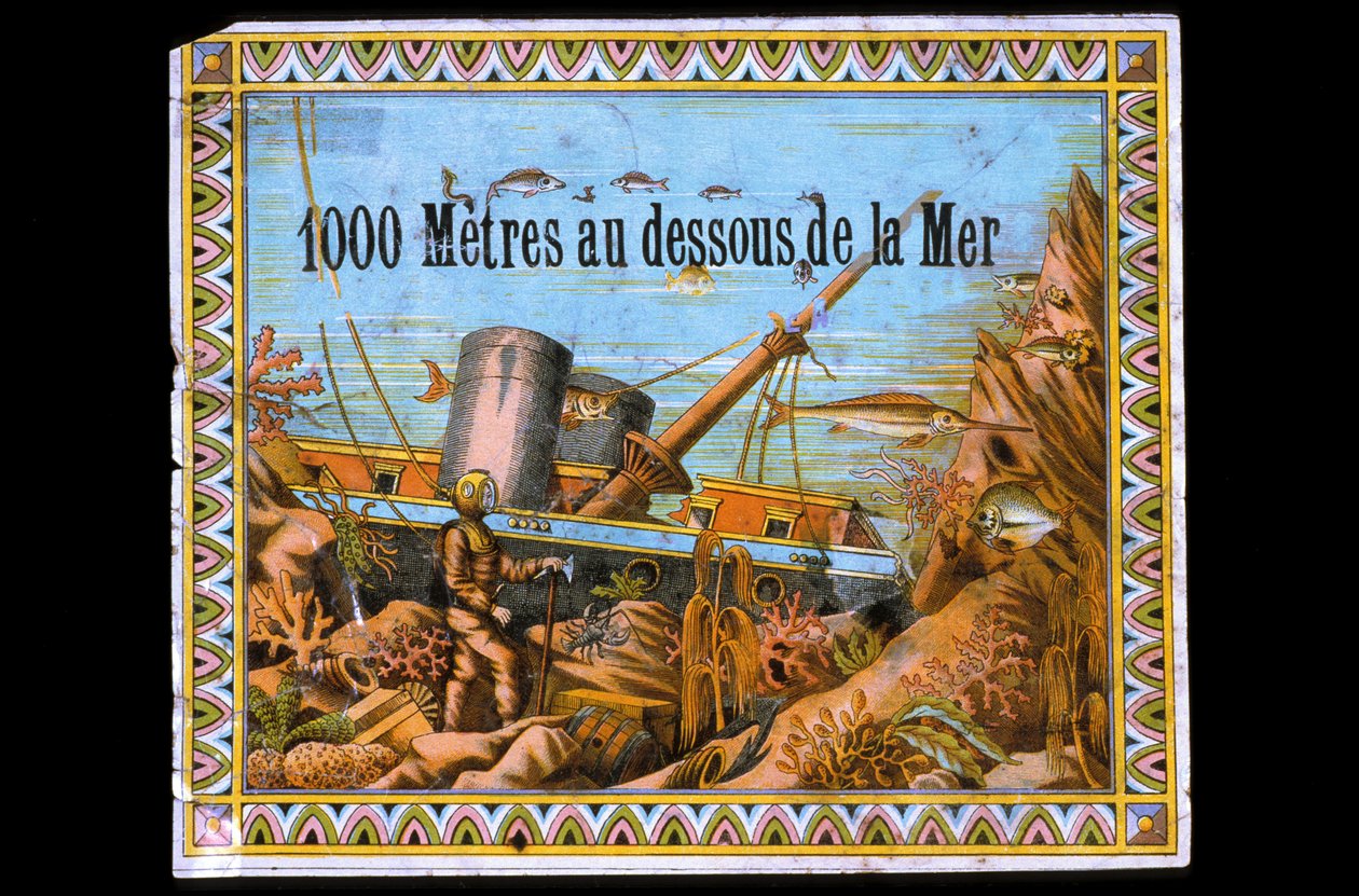 1000 meter under havet - Loire Atlantique N* 192 - Nantes - Jules Verne Museum - Bildbehandling av Unknown