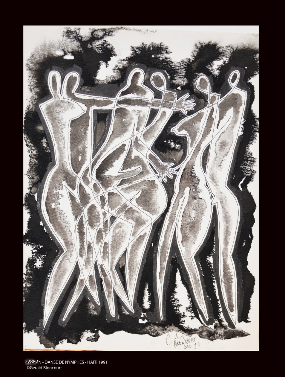 22882N - NYMPHS DANCE - HAITI 1991 av Unknown
