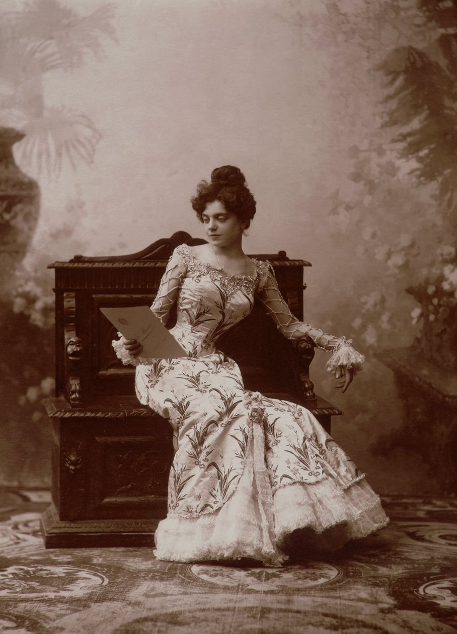 Skådespelerska i teatern av Unknown