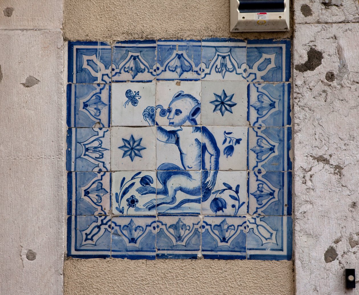 Azulejo, Lissabon, Portugal av Unknown
