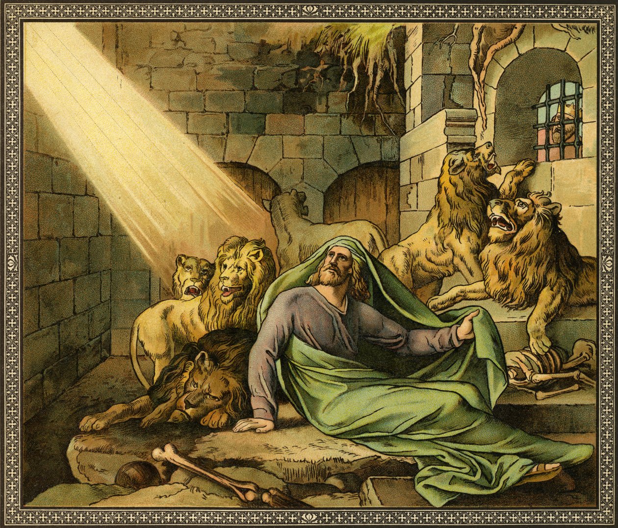 Daniel i lejongropen - Bibeln, Gamla testamentet av Unknown