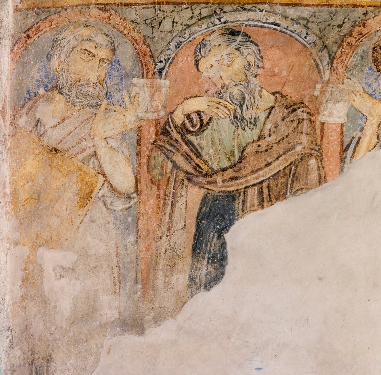 Fresco, Novacella Abby, Bressanone, Trentino Alto Adige, Italien av Unknown