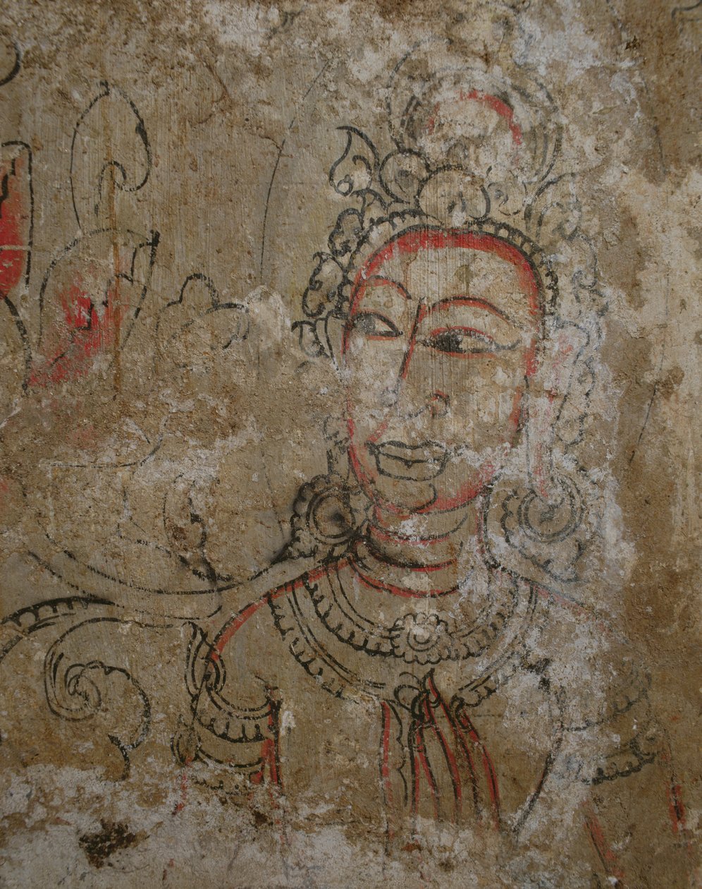 Chef för kinesiskt inflytande, Wat Ratchaburana, Ayutthaya, Thailand av Unknown