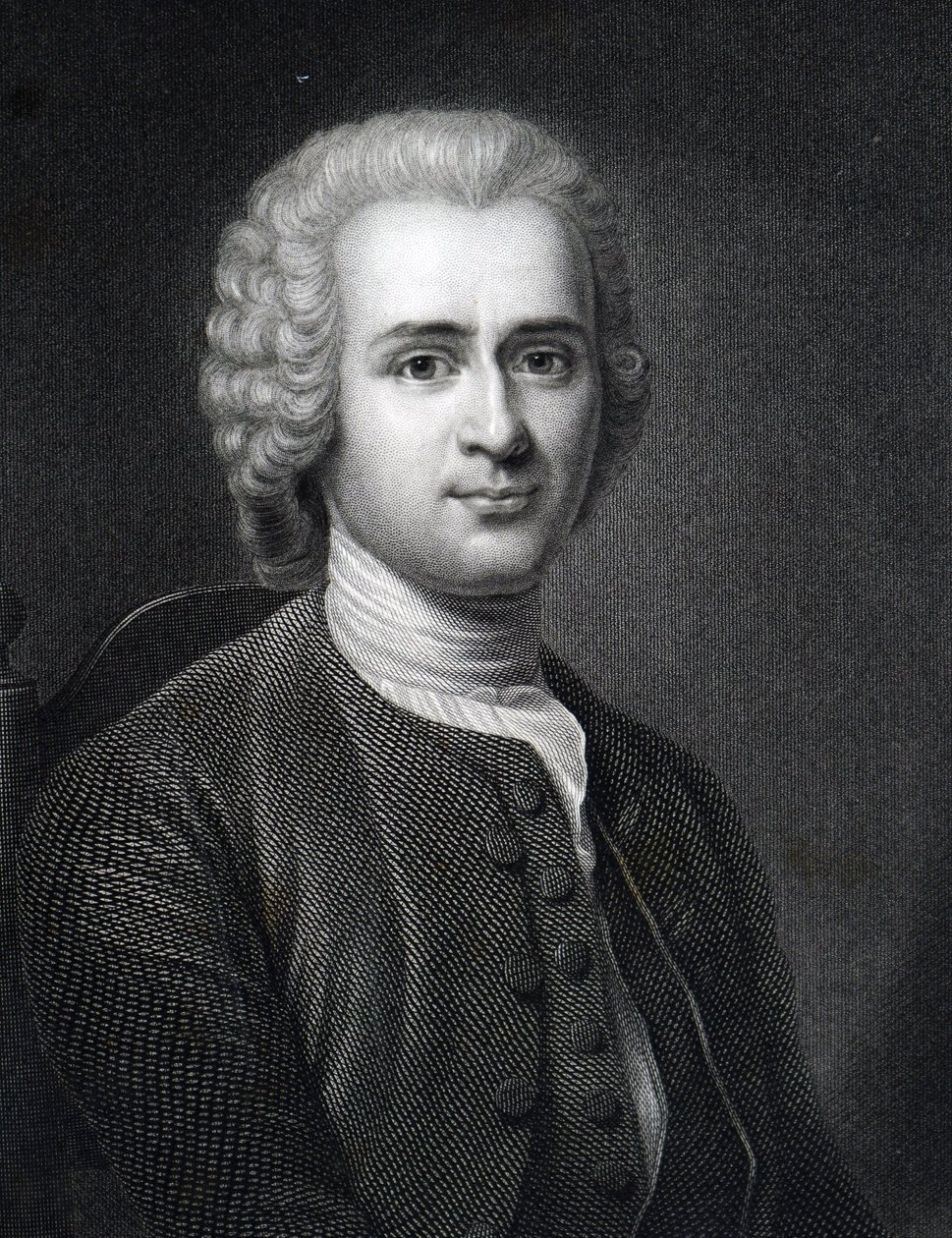 Jean-Jacques Rousseau. av Unknown