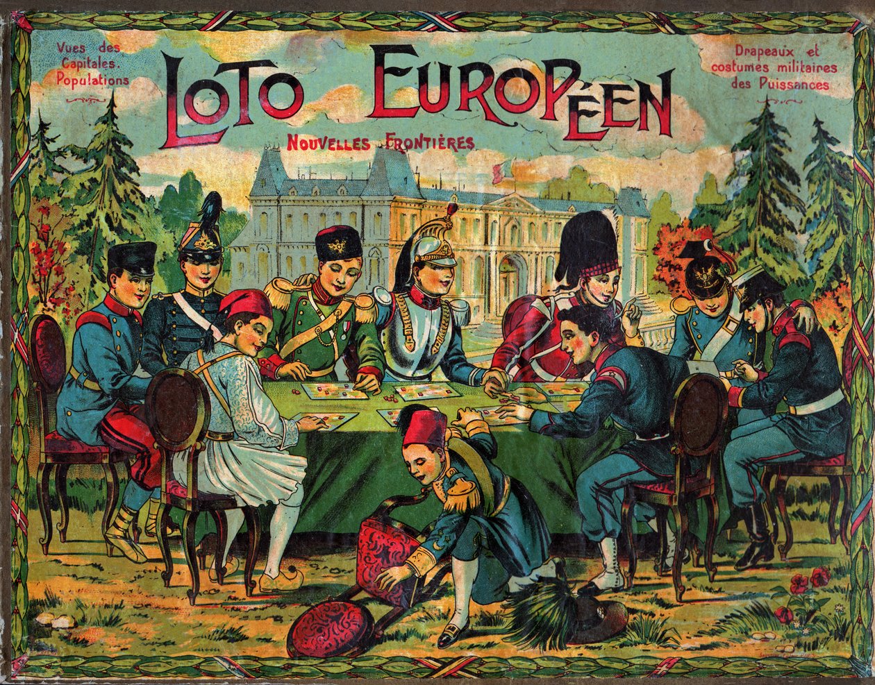 Lotto spel. Lotto brädspel. av Unknown