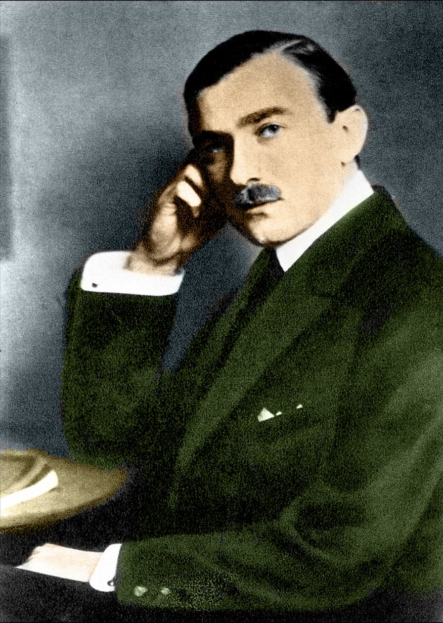 Karol Szymanowski (färgad bild) av Unknown