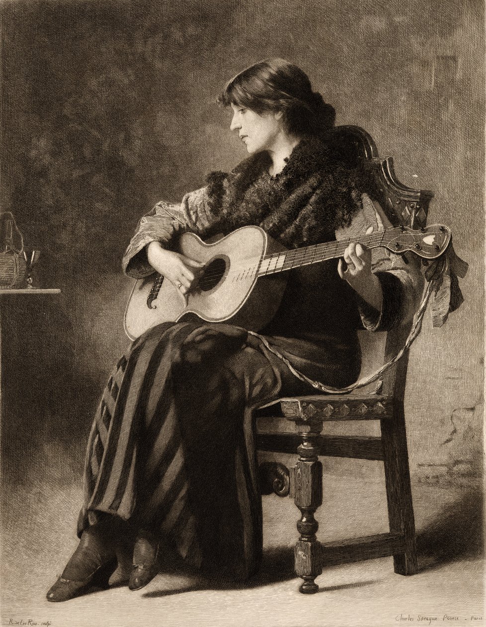 Preludium av Charles Sprague Pearce. av Unknown