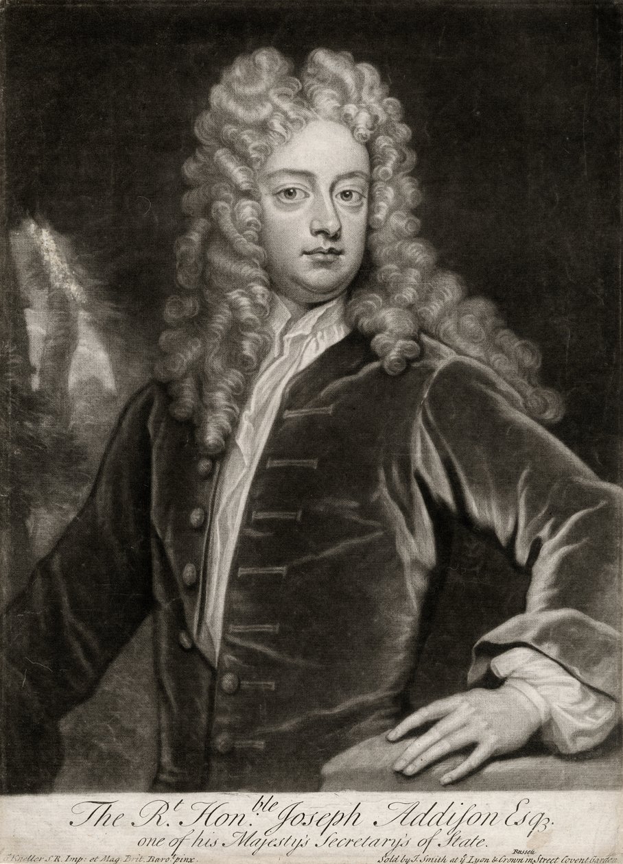 Höger ärade Joseph Addison, 1703-12. av Unknown