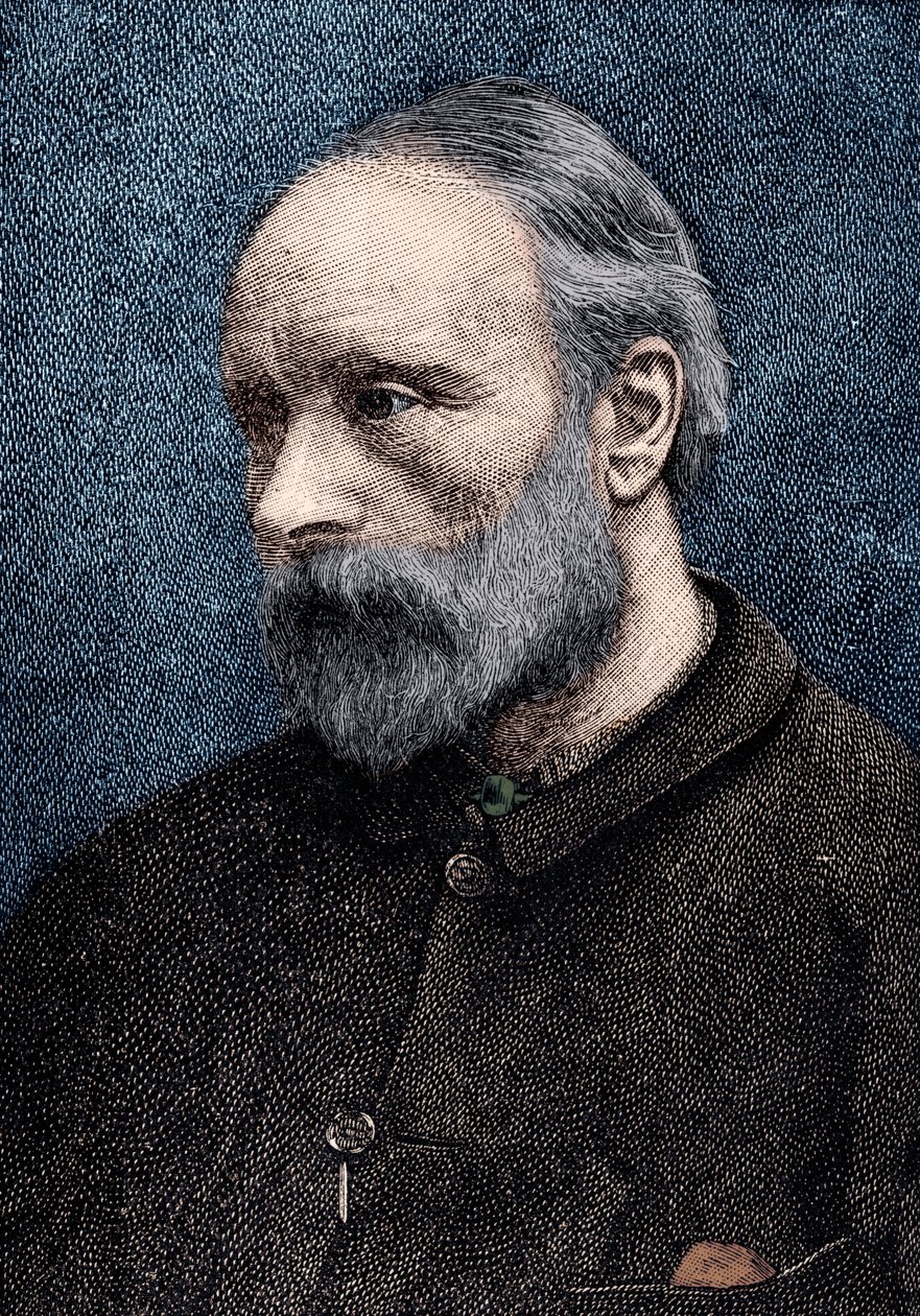 Sir Edward Burne-Jones, porträtt av Unknown