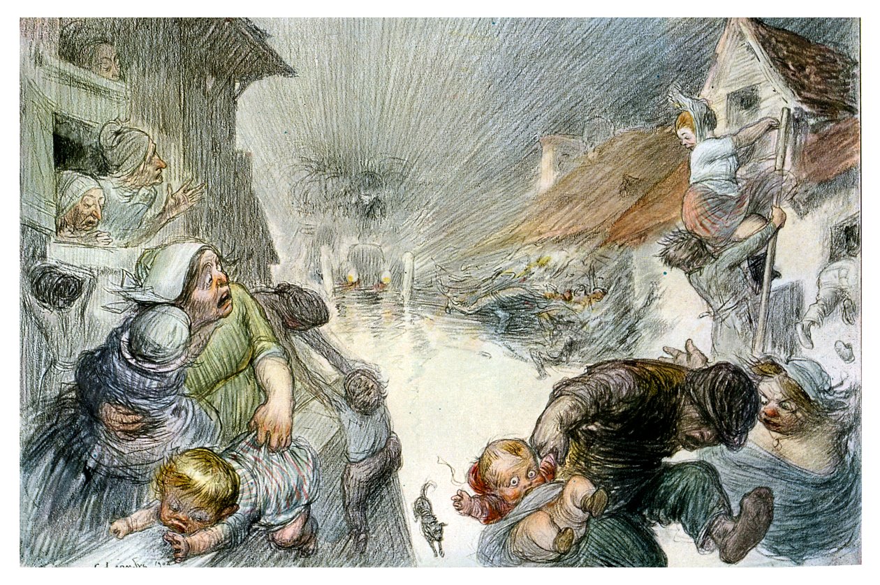 Bilens heroiska ålder: en förares ankomst till en by av Unknown