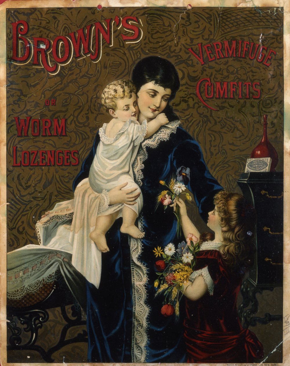 Browns Vermifuge Comfits po