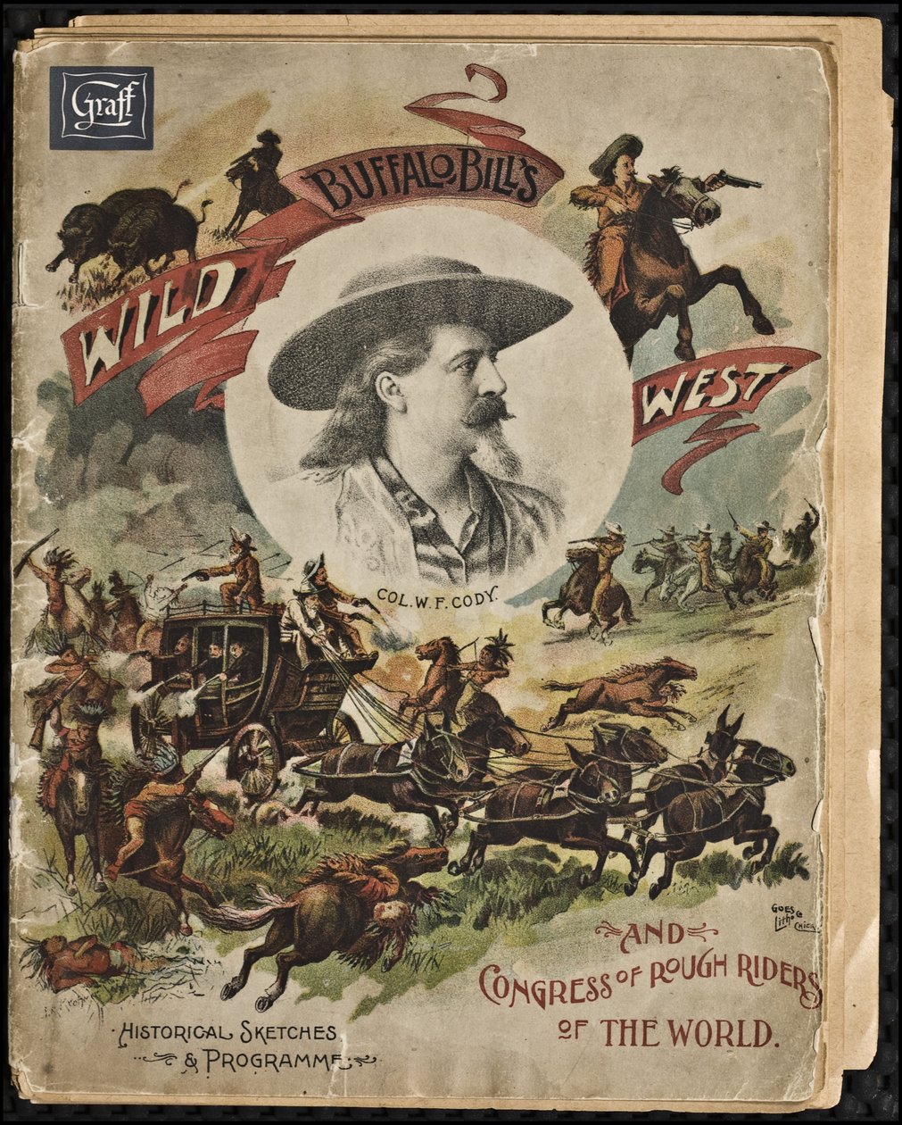 Codys Wild West Show, 1893 av American School