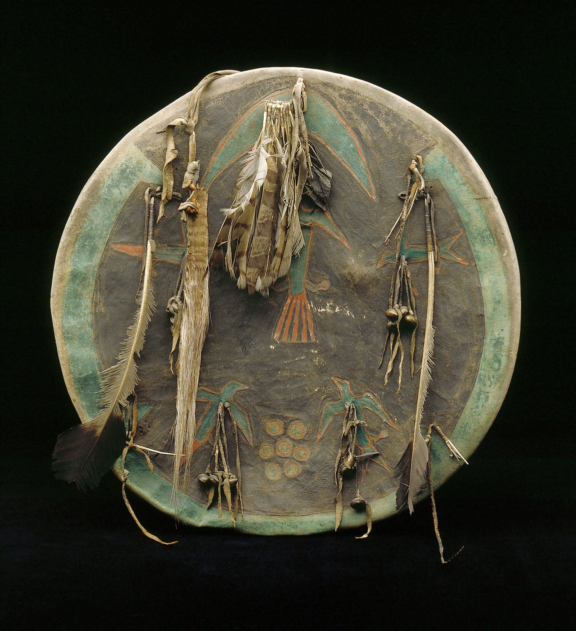 Sköld, Cheyenne, ca 1860 av American School