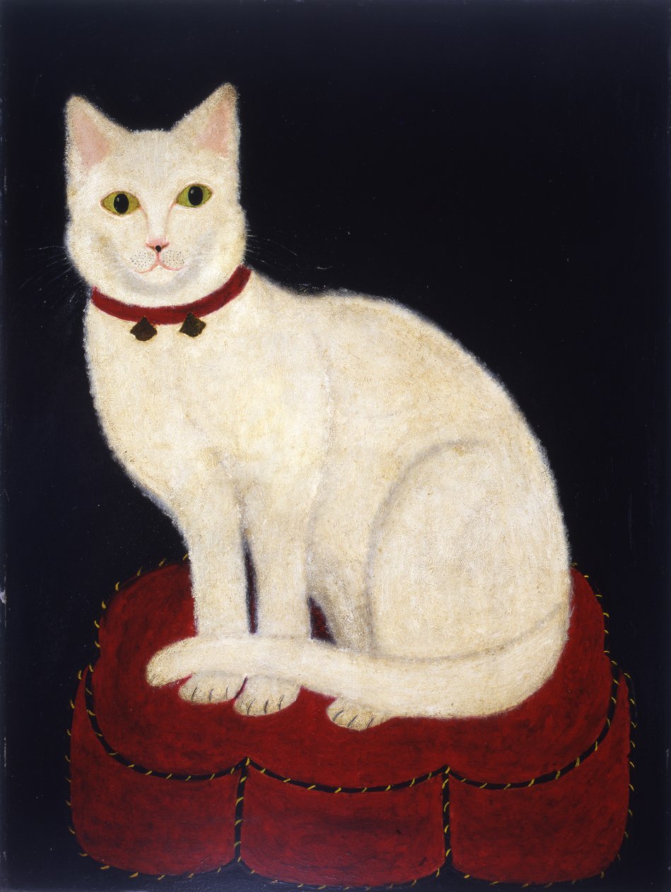 Tinkle, a Cat, 1883 (olja på akademitavlan) av American School