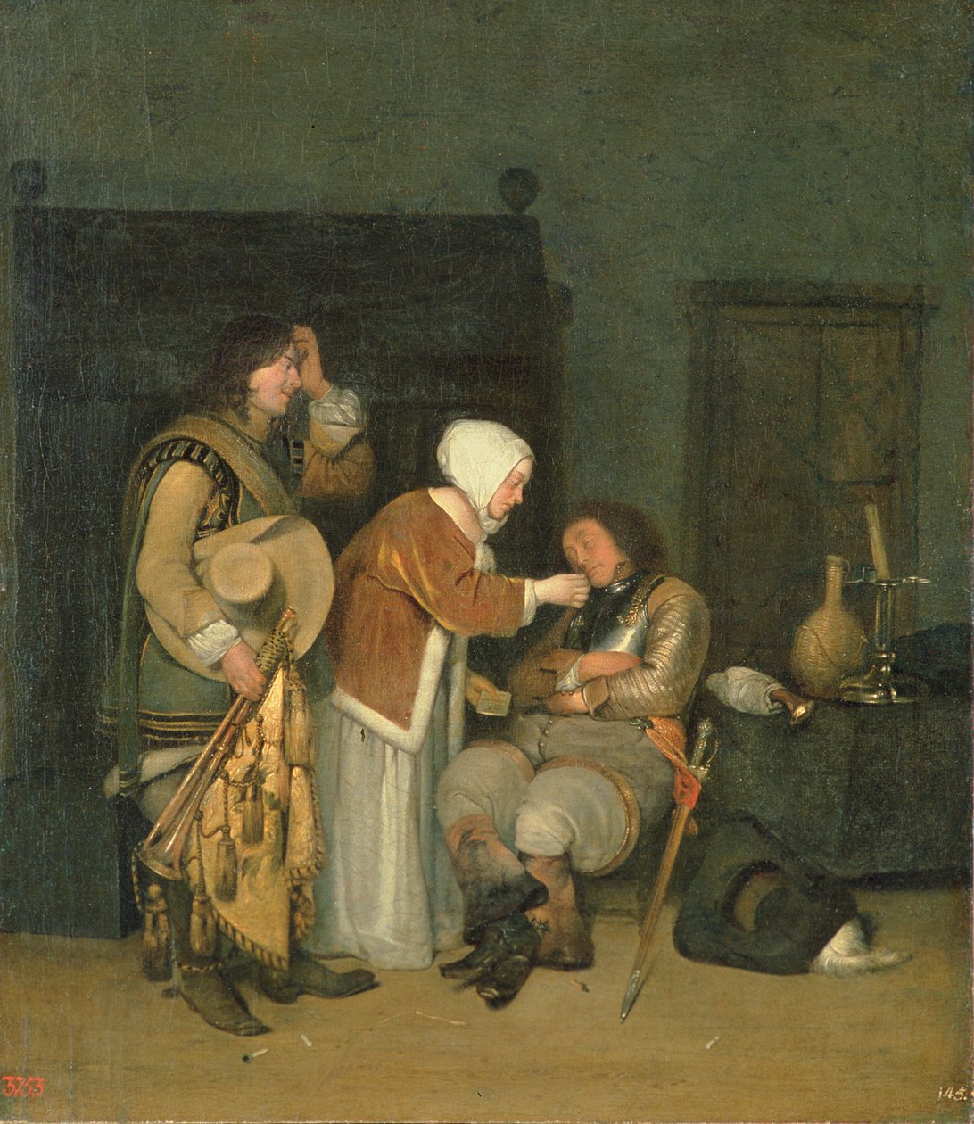 Brev till en sovande soldat av Dutch School