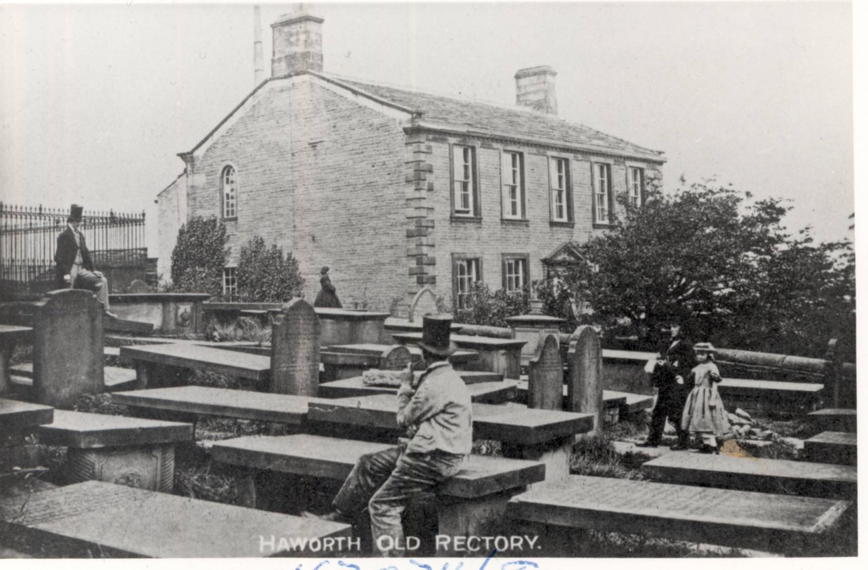Haworth Parsonage, Pre-Wade Extension c.1878 av English Photographer