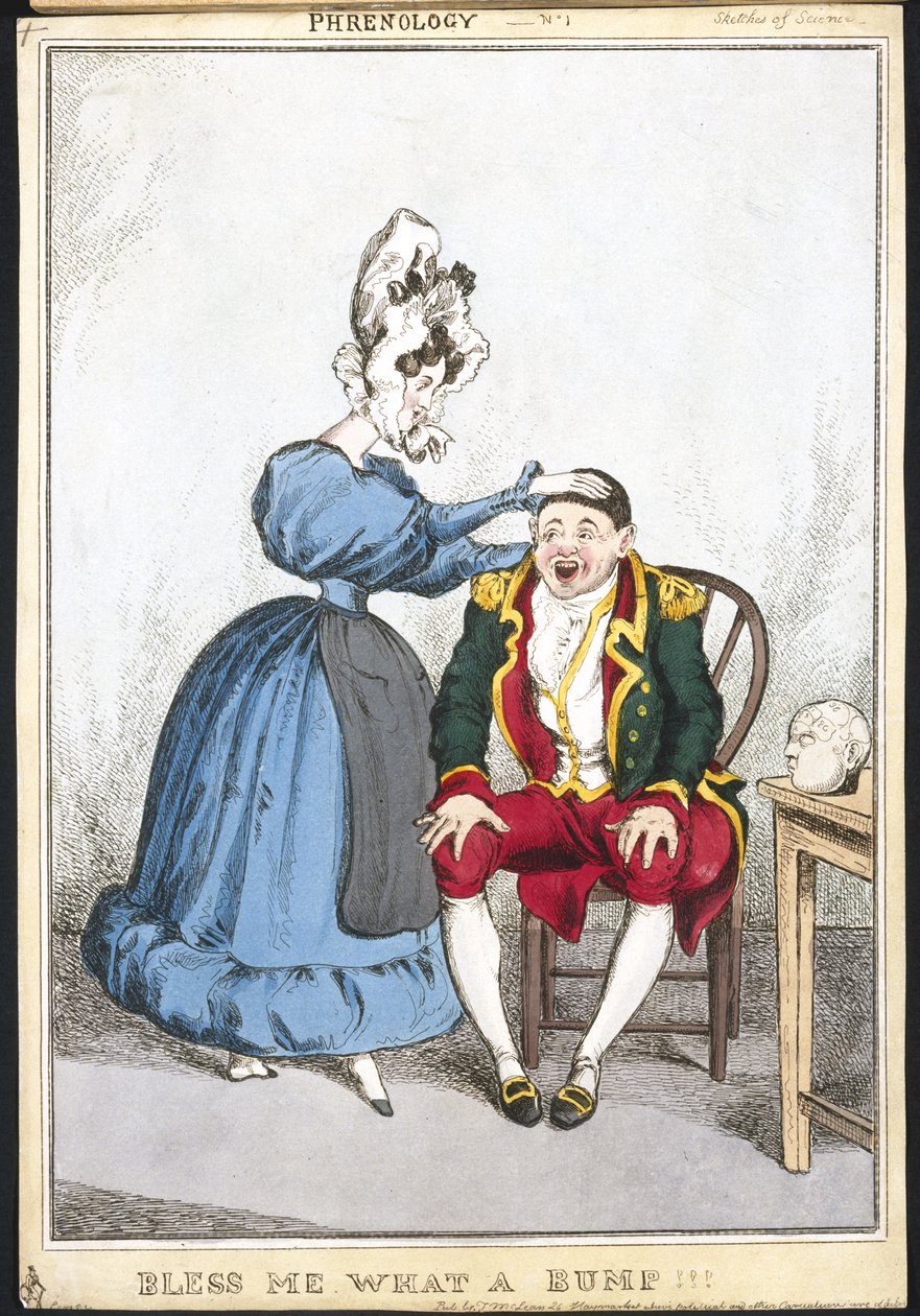Bless Me What a Bump, c.1820-30 (handfärgad gravyr) av English School