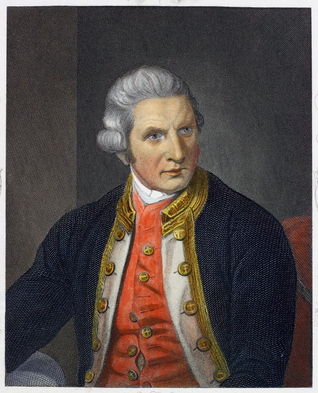Kapten James Cook av English School