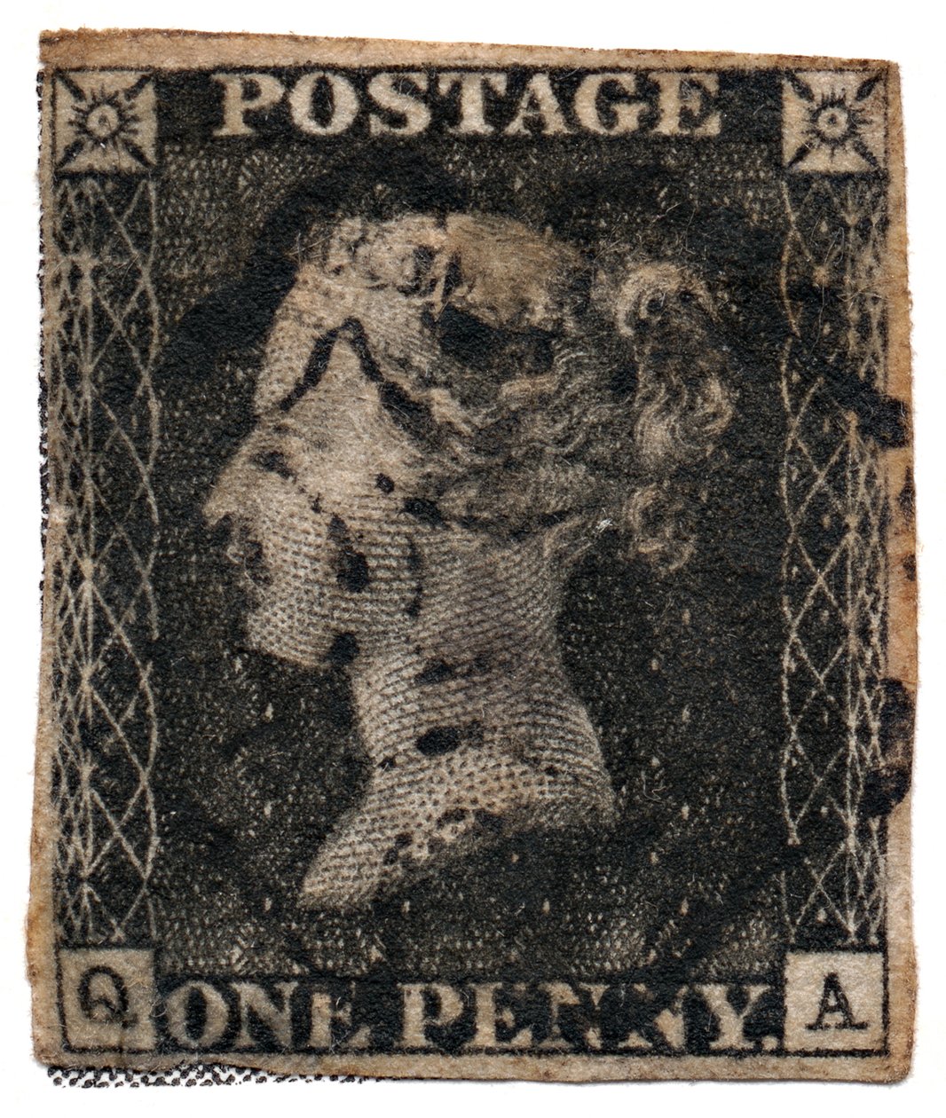 Penny Black c. 1840 (frimärke) av English School