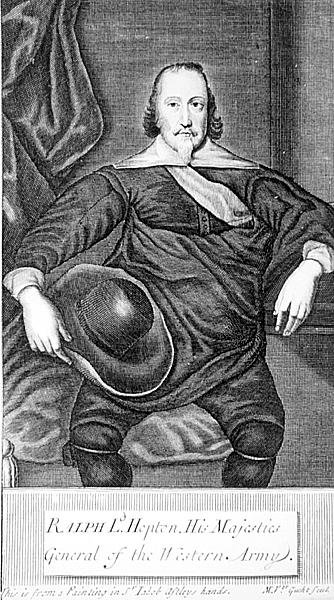 Porträtt av Ralph Hopton (1596-1652) 1:e baron Hopton av English School