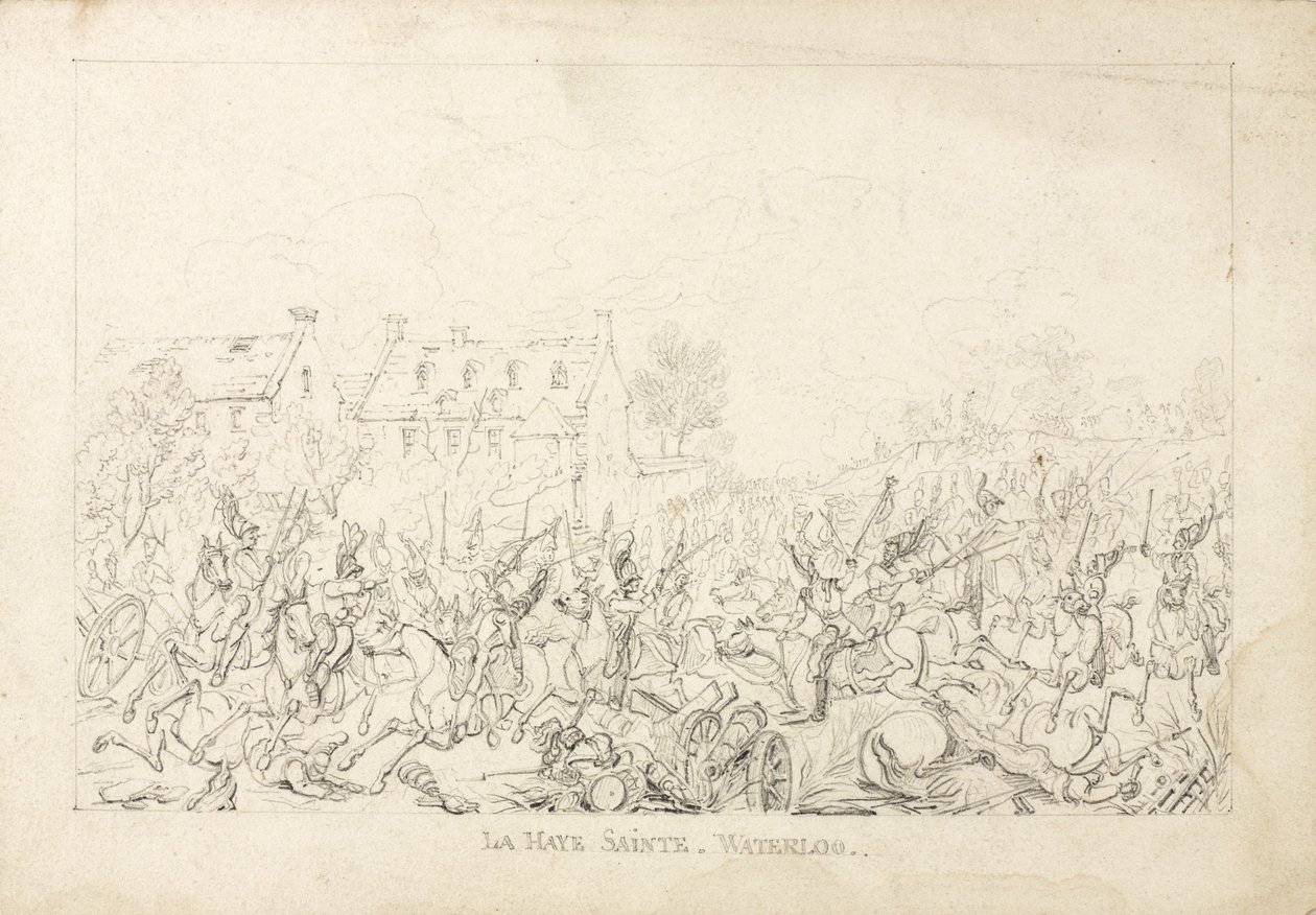 Waterloo, 1815 av English School